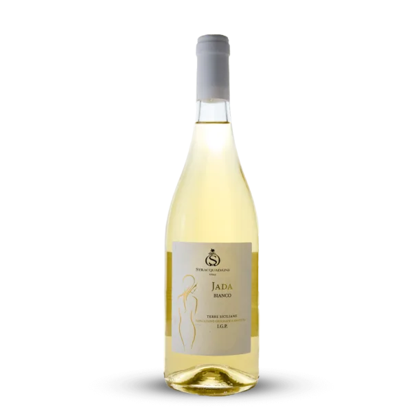 Bottiglia di vino bianco Jada, Straccquadaini, Terre Siciliane I.G.P.
