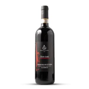 Bottiglia di vino Don Sarì Cerasuolo di Vittoria Classico.